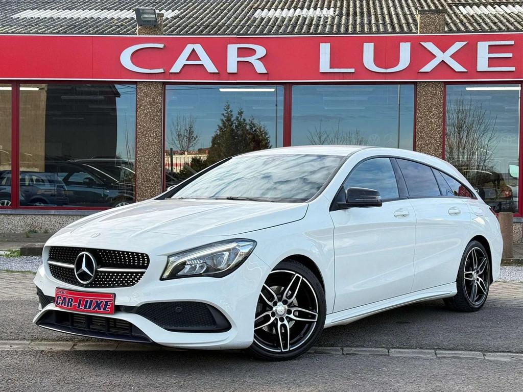 Mercedes-Benz CLA-Klasse 180 122CV PACK AMG BOITE AUTO GPS L, Auto's, 122 pk, Gebruikt, 4 cilinders, Wit
