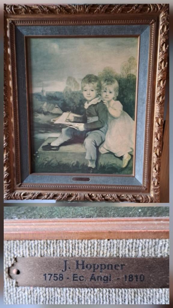 Olieverfschilderij The Bowden Children, Antiek en Kunst, Ophalen