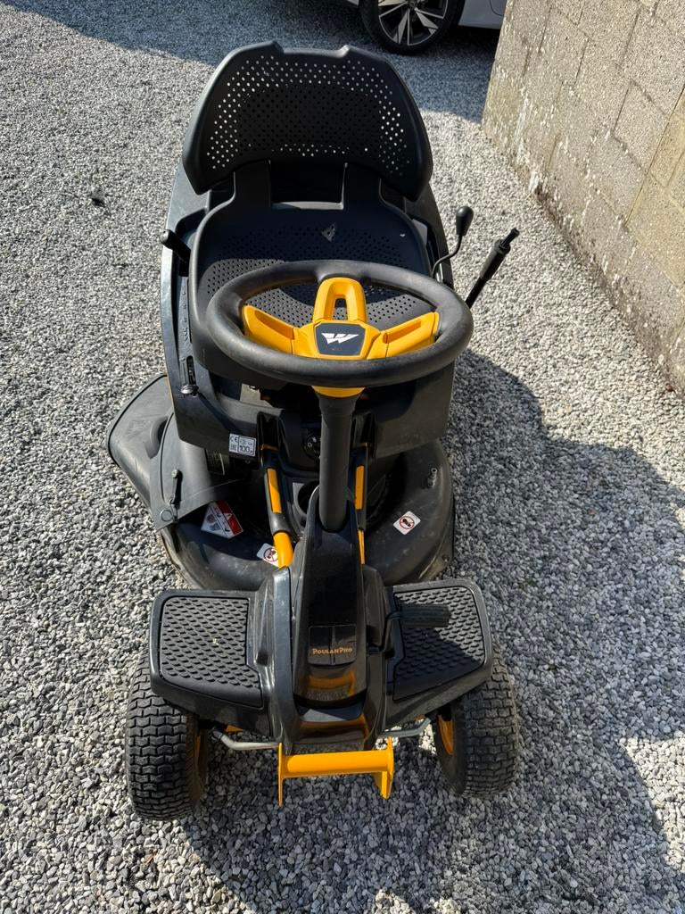 Tracteur tondeuse McCulloch - démarre au start pilote, Jardin & Terrasse, Tondeuses autoportées, Enlèvement, Utilisé, Fonction de mulching