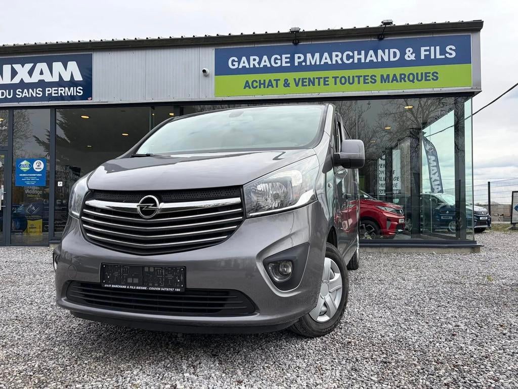 Opel Vivaro, Auto's, Gebruikt, Zwart, 120 pk, Parkeersensor