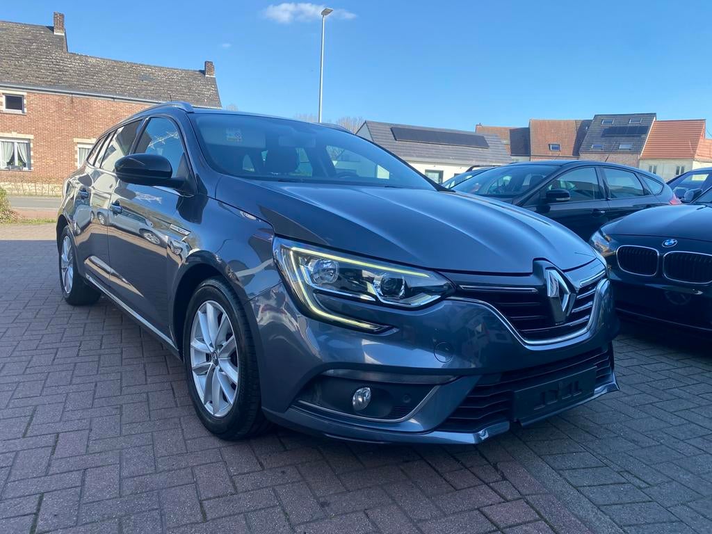 Renault Megane 1.2 - BENZINE - AUTOMAAT - 131.000km - 2017, Automaat, Stof, Blauw, Bedrijf