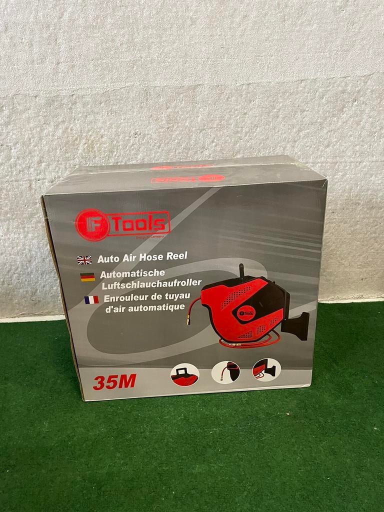 Nieuwe 35M automatische luchtslang haspel, Ophalen, Nieuw