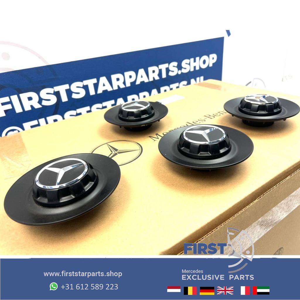 45 63 AMG NAAFKAPPEN ZWART SET A45S CLA45S C63 E63 GLA45S GL, -, Utilisé, -, -