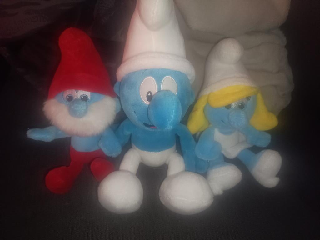 Smurfen  beertjes bundel - grote smurf / smurfin en smurf, Ophalen of Verzenden, Grote Smurf