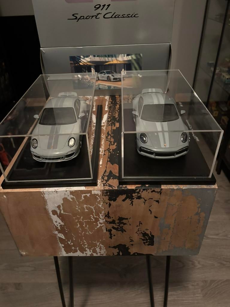 Porsche 911 Sports Classics 1:18 Spark, Hobby & Loisirs créatifs, Voitures miniatures | 1:18, Enlèvement ou Envoi, Comme neuf