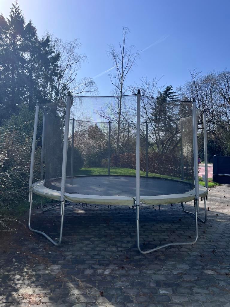 Trampoline Domyos 420, Ophalen, Gebruikt