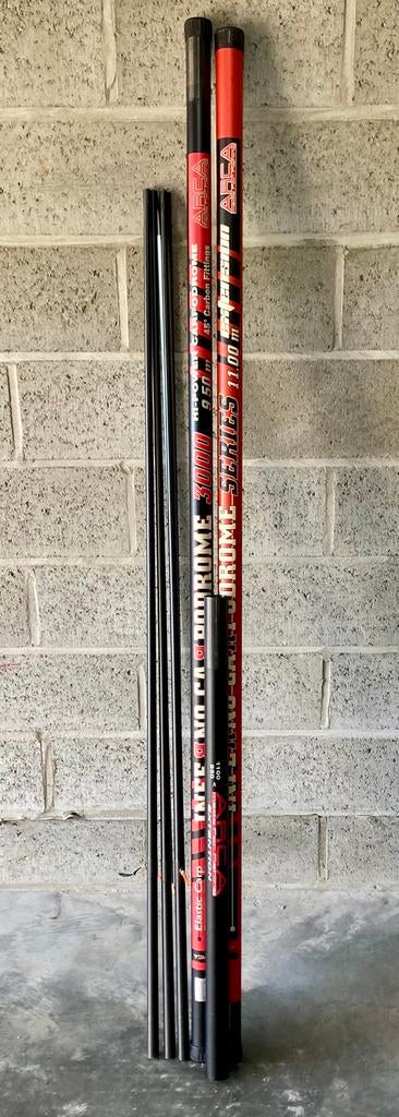 Arca karphengel 11,5 m, Ophalen, Zo goed als nieuw, Vaste hengel