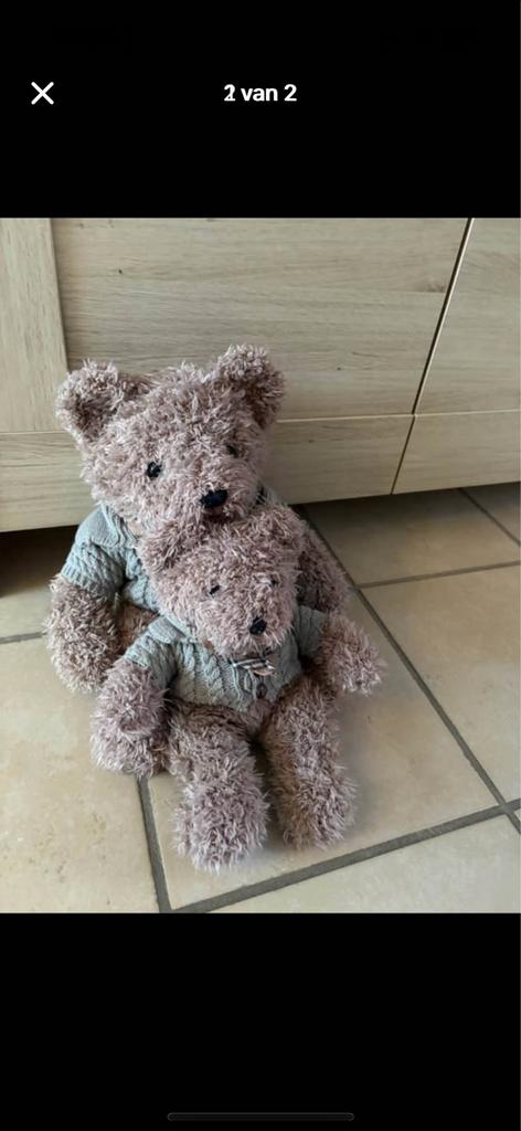 2 beren decoratie, Ophalen, Zo goed als nieuw