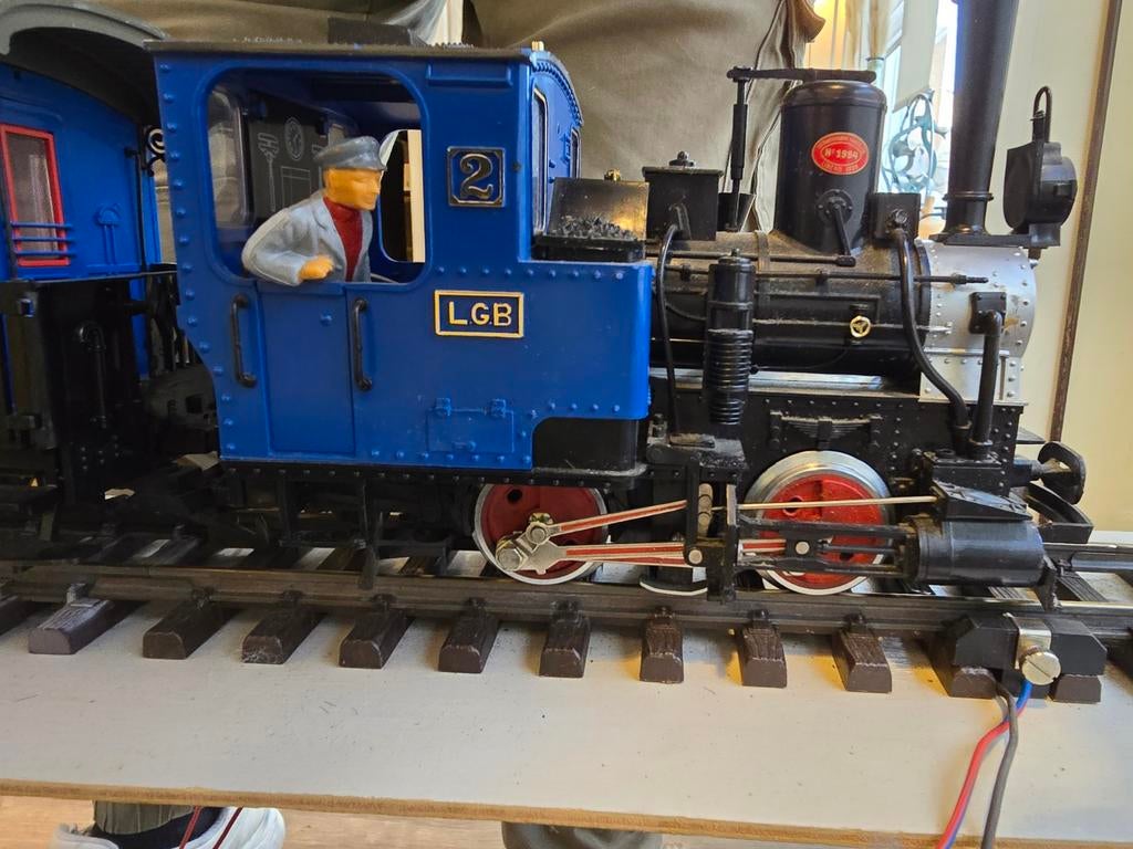 Lgb startset Der Blauwe zug, 20301, Hobby en Vrije tijd, Modeltreinen | Overige schalen, Ophalen of Verzenden