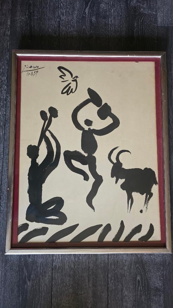 Litho Uniek werk van Pablo Picasso, Antiek en Kunst, Kunst | Schilderijen | Klassiek, Ophalen