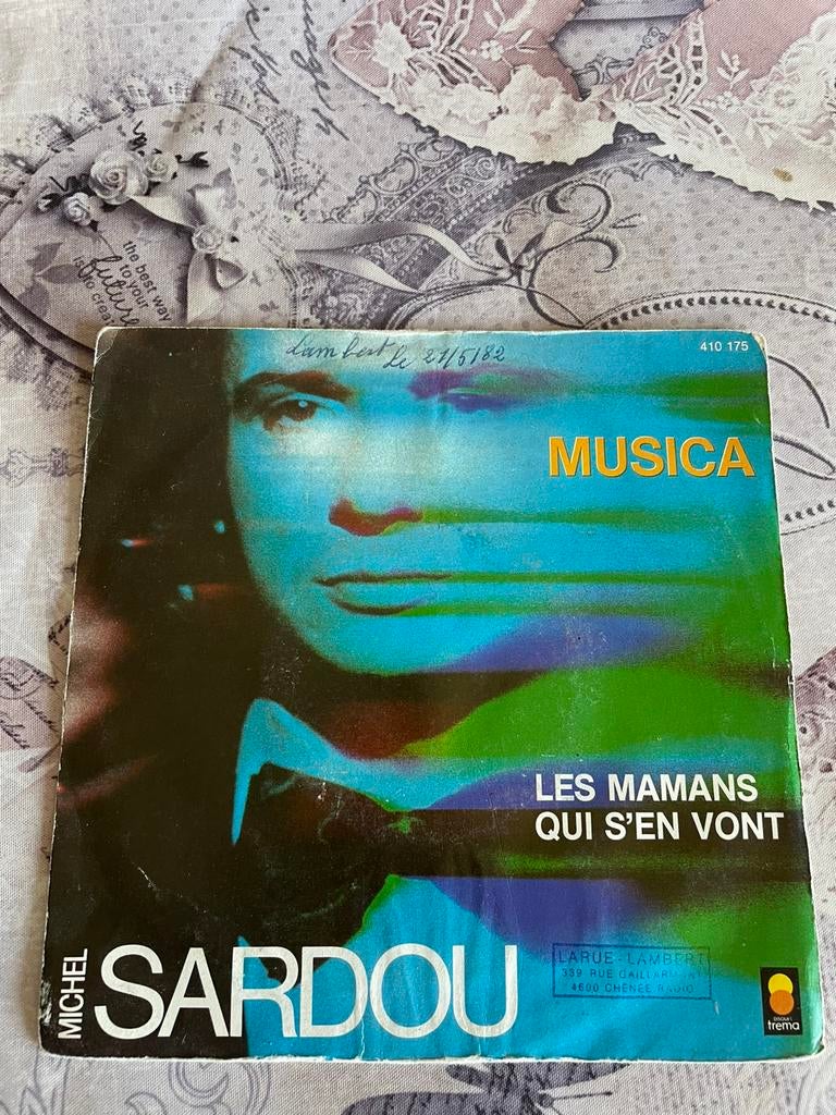 Michel sardou - misica/ les mamans Qui s en vont, Ophalen of Verzenden