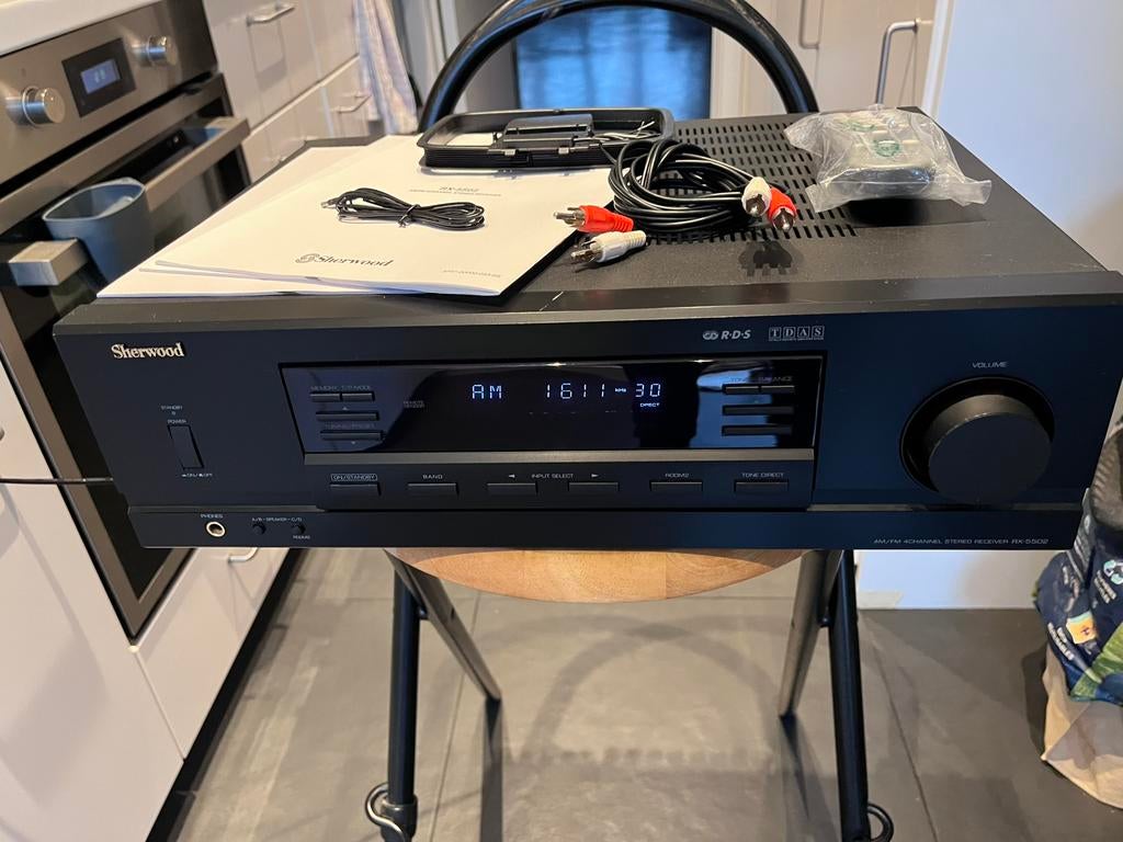 SHERWOOD RX-5502 Amplis tuner hi-fi, Enlèvement, Comme neuf