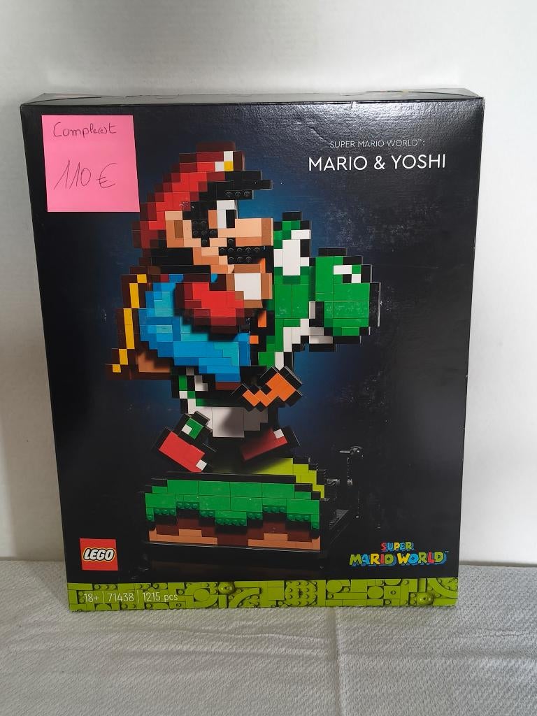 Lego Super Mario World 71438 Mario en Yoshi, Kinderen en Baby's, Ophalen of Verzenden, Gebruikt, Lego