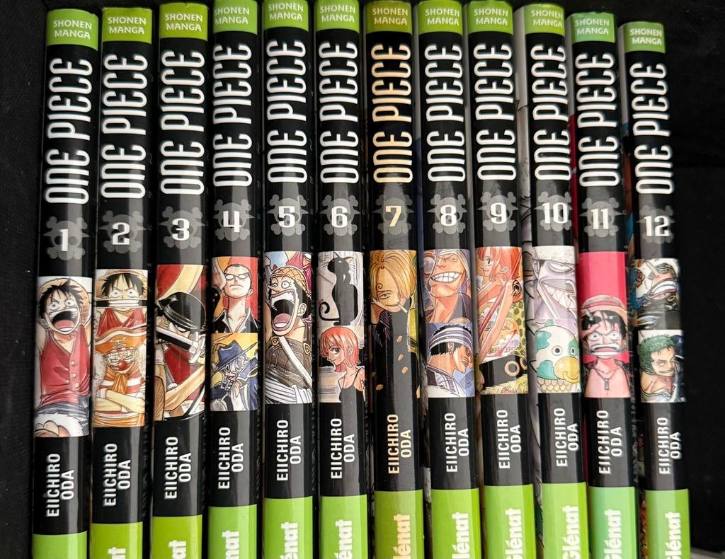 Lot de mangas : One Piece 1-12, Livres, Enlèvement, Comme neuf