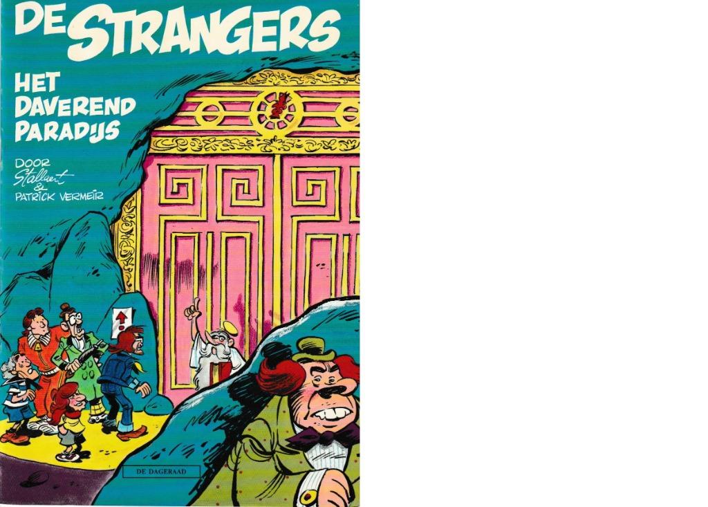 Strip - De Strangers - Het daverende paradijs., Envoi