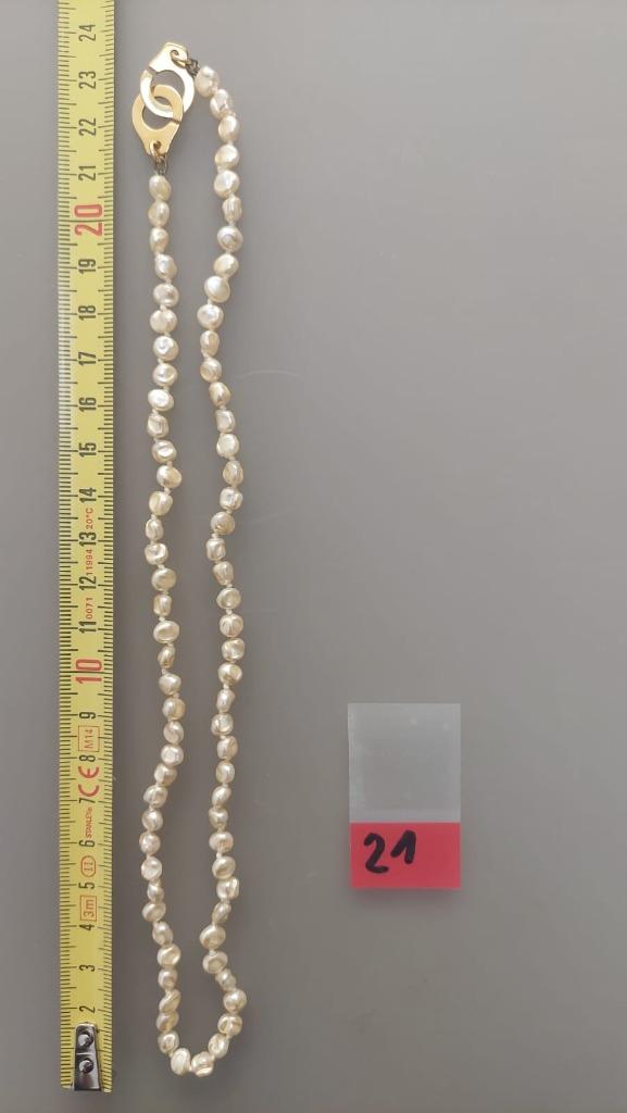 Parelketting Perlas Sureda Manacor Mallorca 23cm, Ophalen of Verzenden, Nieuw