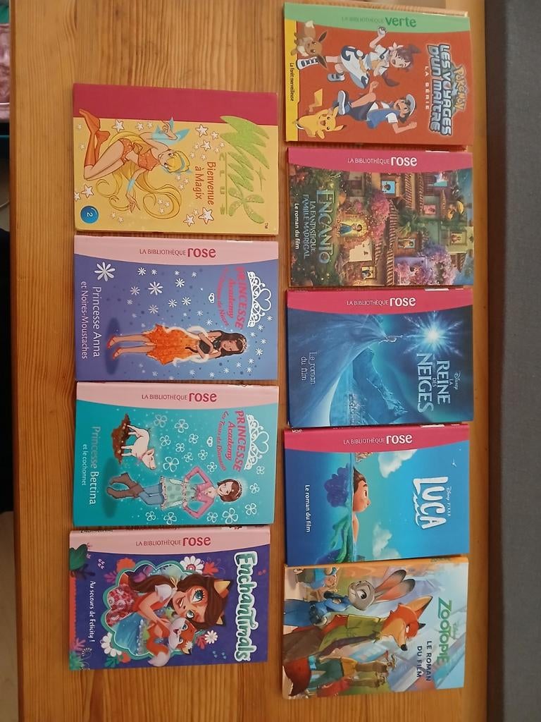 Lot de livres bibliothèque rose bon etat, Livres, Enlèvement, Comme neuf