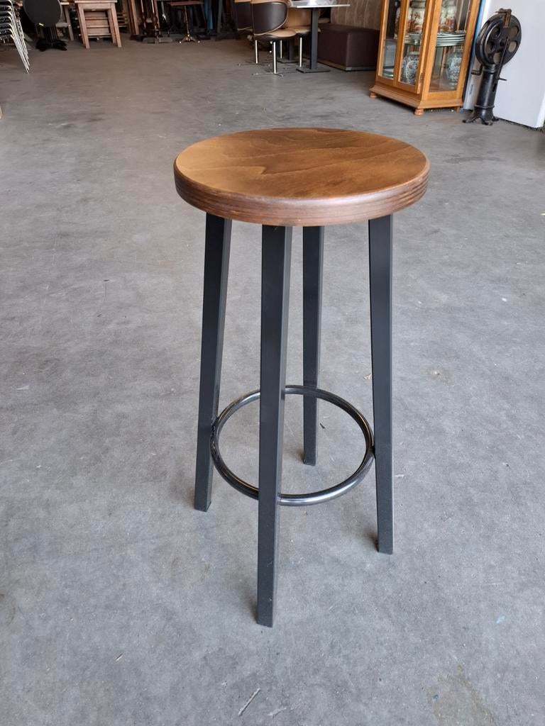 Partij krukken NIEUW voor GEBRUIKTE prijs cafe horeca SOLDEN, Ophalen of Verzenden, Zo goed als nieuw, Hout