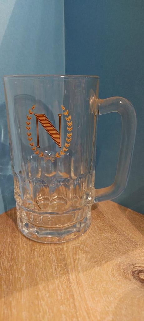Pull en verre Napoleon Braine-l'Alleud Cristal Alken, Collections, Marques de bière, Comme neuf, Chope(s), Autres marques, Enlèvement ou Envoi