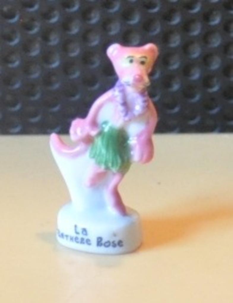 feve en porcelaine la panthère rose, Enlèvement ou Envoi, Comme neuf, Autres types