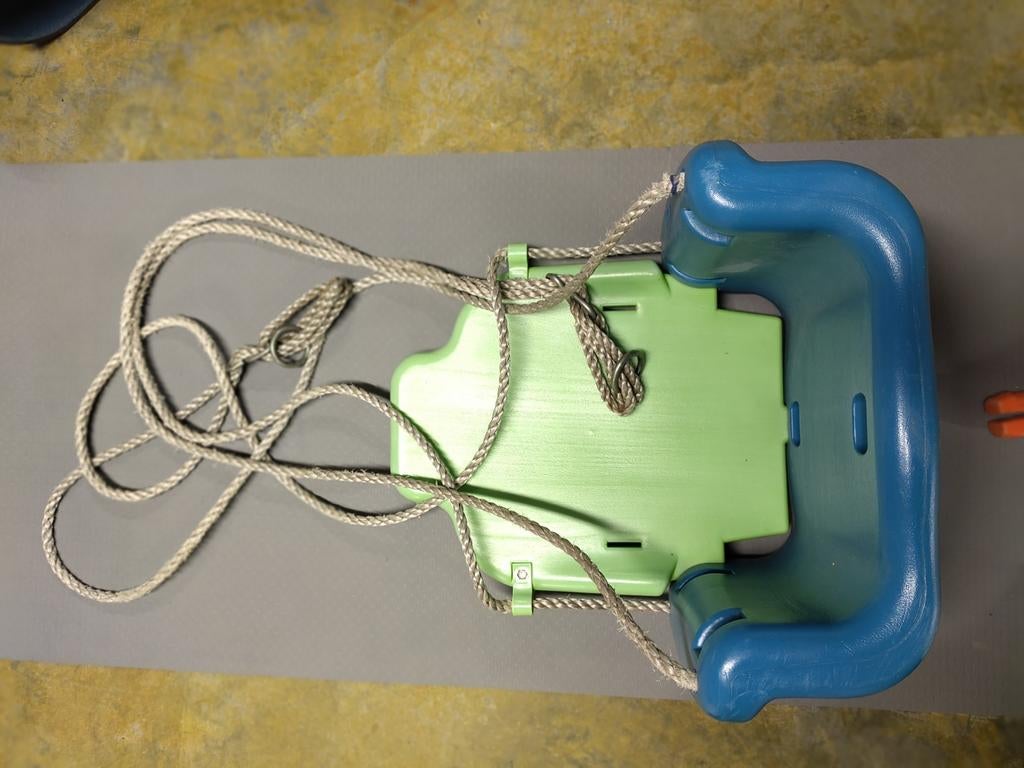 Peuter/kleuterschommel, Ophalen, Schommel