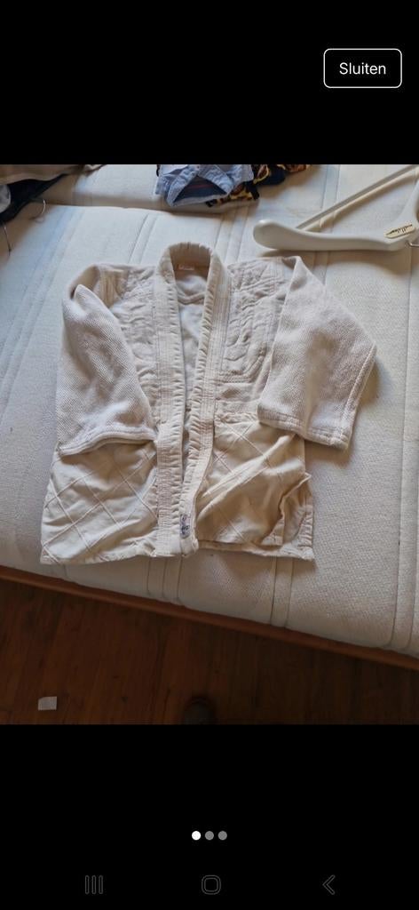 Gilet de judo VPS taille 140, Sports & Fitness, Enlèvement ou Envoi, Comme neuf