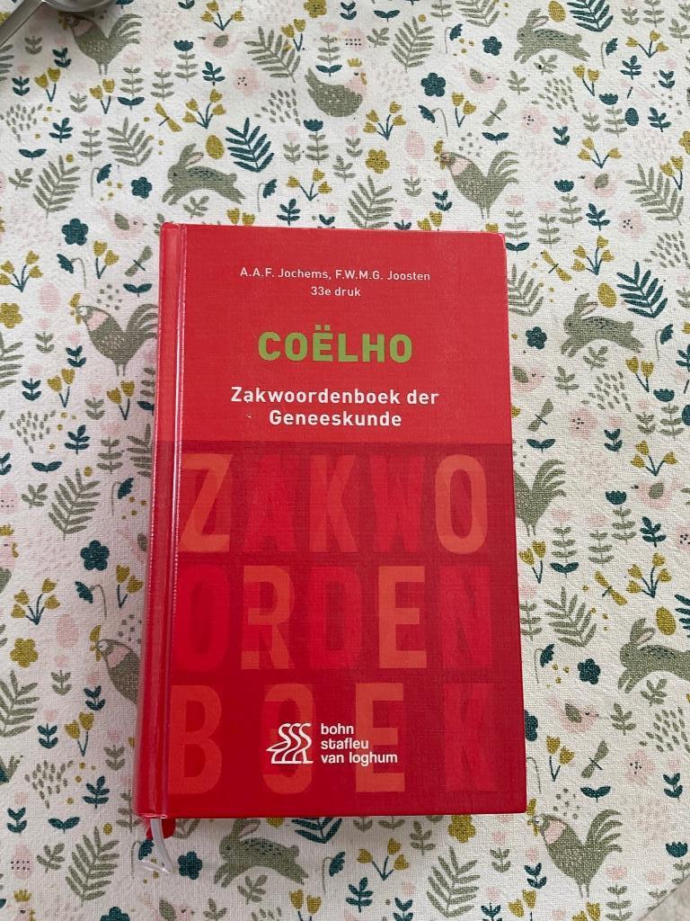 Coëlho zakwoordenboek der geneeskunde, Boeken, Ophalen of Verzenden, Nieuw, Hoger Onderwijs