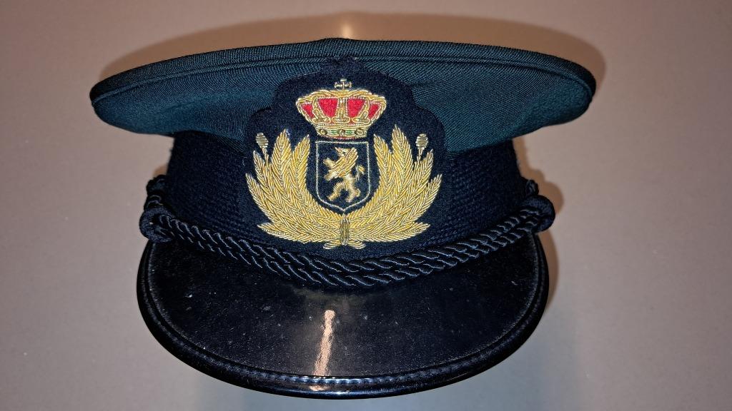 BELGIQUE - ABL - KEPI OFFICIER SERVICE MEDICAL - 1981, Ophalen of Verzenden, Overige soorten, Helm of Baret