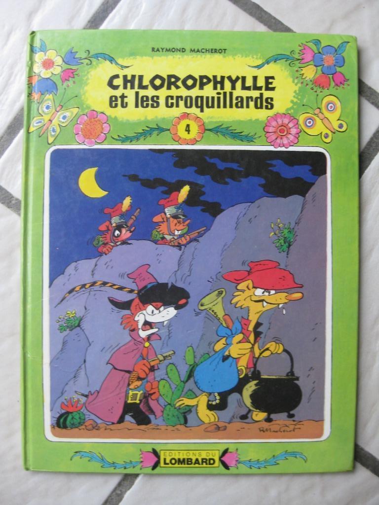 Chlorophylle et les Croquillards Ed.O 1980, Livres, BD, Enlèvement ou Envoi, Une BD, Utilisé, Raymond Macherot