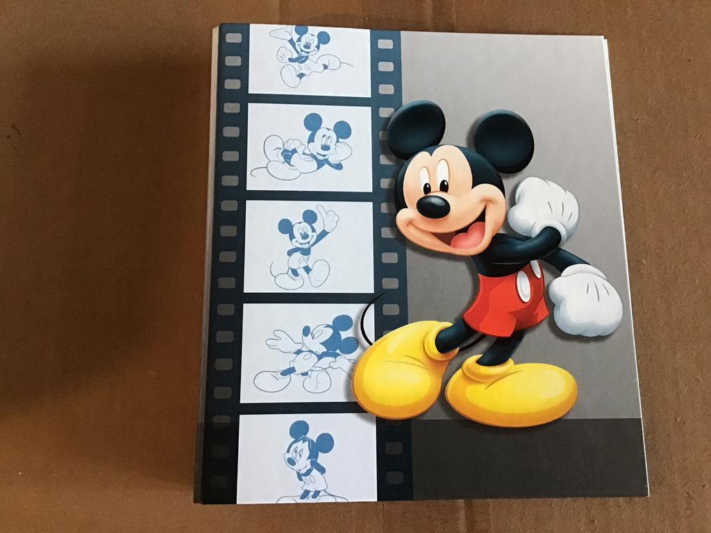 Ringmap Disney Mickey klein, Verzamelen, Ophalen, Zo goed als nieuw