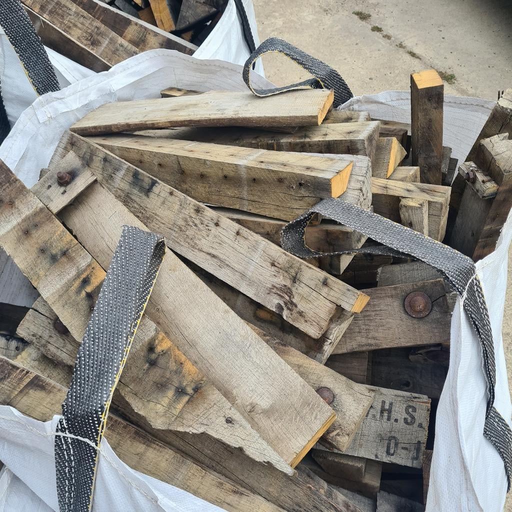 Brandhout eik, Ophalen