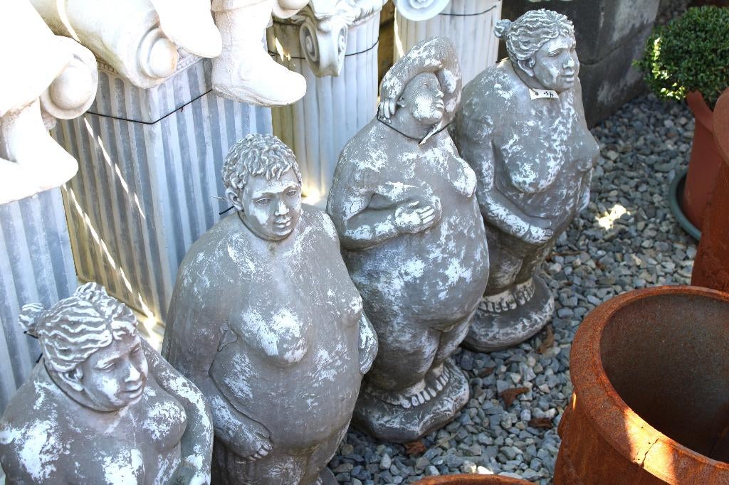 Dikke vrouw in Stone Pat, lees de aankondiging!, Tuin en Terras, Tuinbeelden, Nieuw, Overige typen, Steen, Ophalen of Verzenden