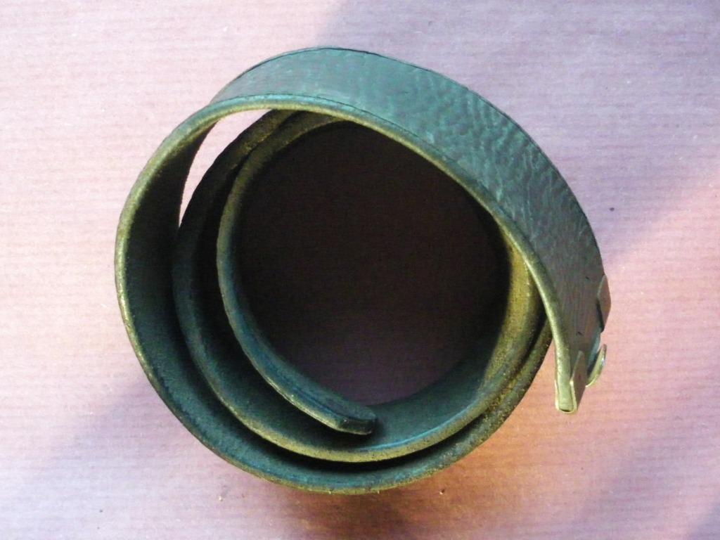 Cuir de ceinturon allemand à attache en fer HJ Pimpfe, Collections, Envoi, Armée de terre, Autres types