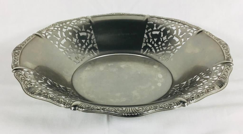 Alessi Alfra Alessi Vintage design schaal fruitschaal 1950’s, Huis en Inrichting, Overige materialen, Gebruikt, Schaal, Rond