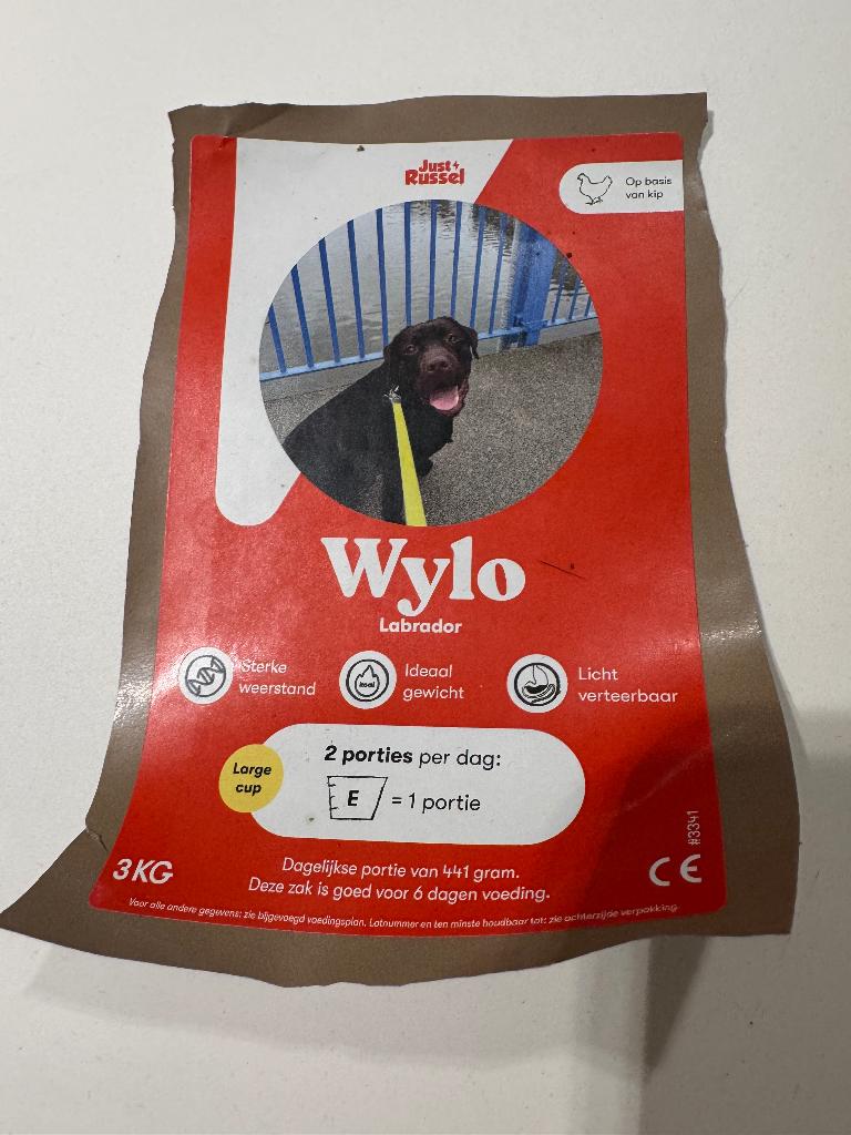 Just Russel hondenbrokken ( 16kg ) Labrador, Enlèvement, Chien