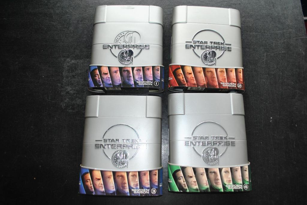 Intégrale DVD STAR TREK ENTERPRISE Saisons 1 2 3 4 COMPLET, Ophalen of Verzenden, Gebruikt, Science Fiction