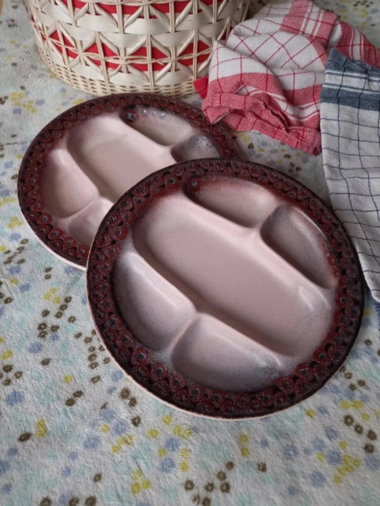 Plat a fondue Jean Austruy Vallauris, Antiquités & Art, Enlèvement ou Envoi