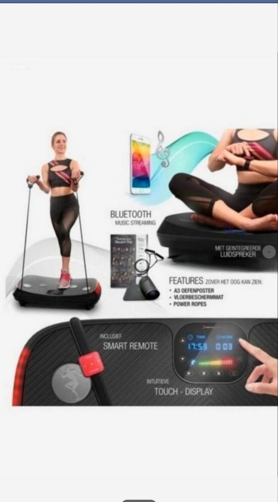Powerplate dans un état complètement neuf ! AUCUN ARTICLE DE, Sports & Fitness, Équipement de fitness, Enlèvement, Neuf, Bras