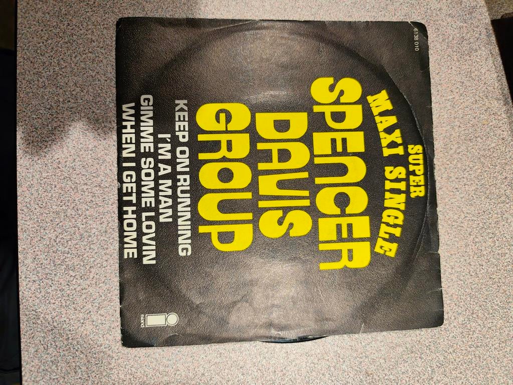 Spencer Davis Group  keep on running. I'ma man Gimme some, Ophalen of Verzenden, Zo goed als nieuw