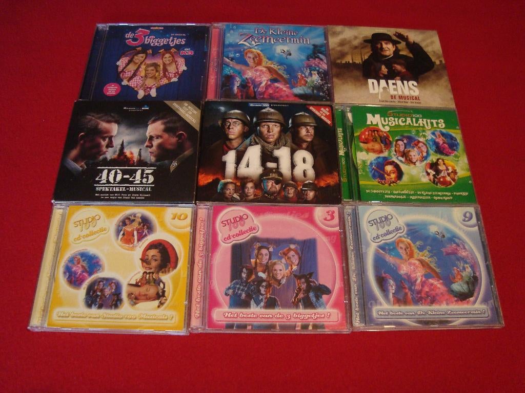 studio 100 musical cd's, CD & DVD, Enlèvement ou Envoi, Musique
