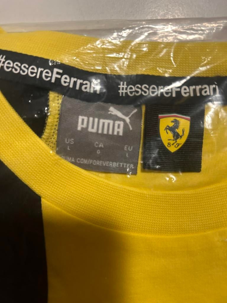 T-shirt van Ferrari, Kleding | Heren, T-shirts, Ophalen, Geel, Nieuw, Puma