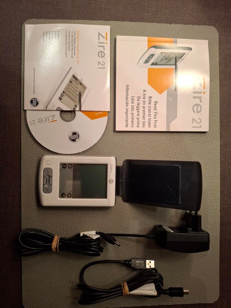 Palm Zire 21notebook met alle toebehoren, Ophalen of Verzenden