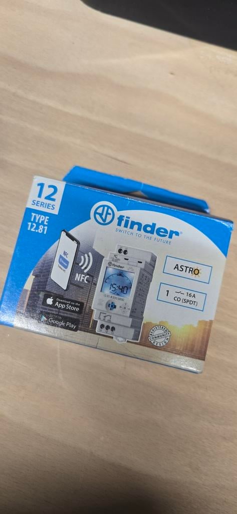 Finder astroklok (ongebruikt), Enlèvement ou Envoi