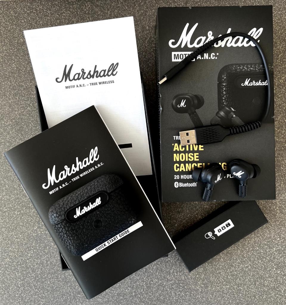 NIEUW Marshall MOTIF A.N.C. draadloze oordopjes, Ophalen, Nieuw, In oorschelp (earbud), Bluetooth