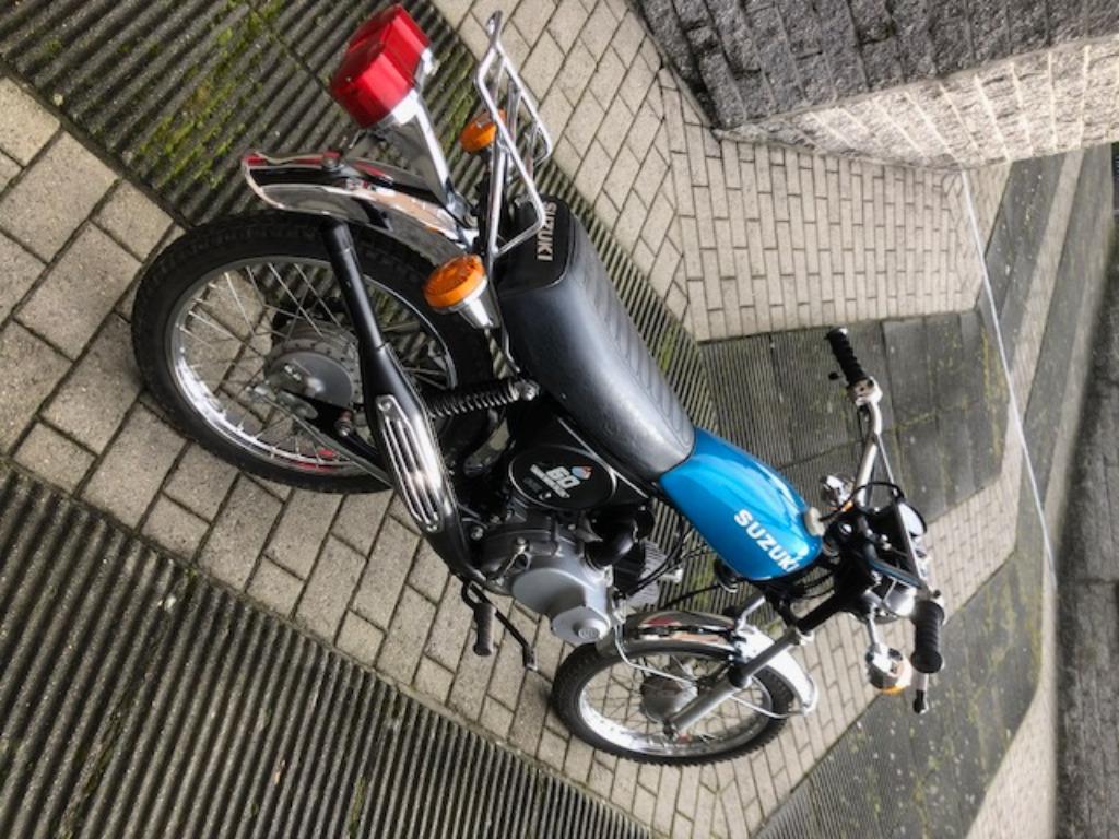 SUZUKI TS 50, Tourisme, Jusqu'à 11 kW, 49 cm³, 1 cylindre