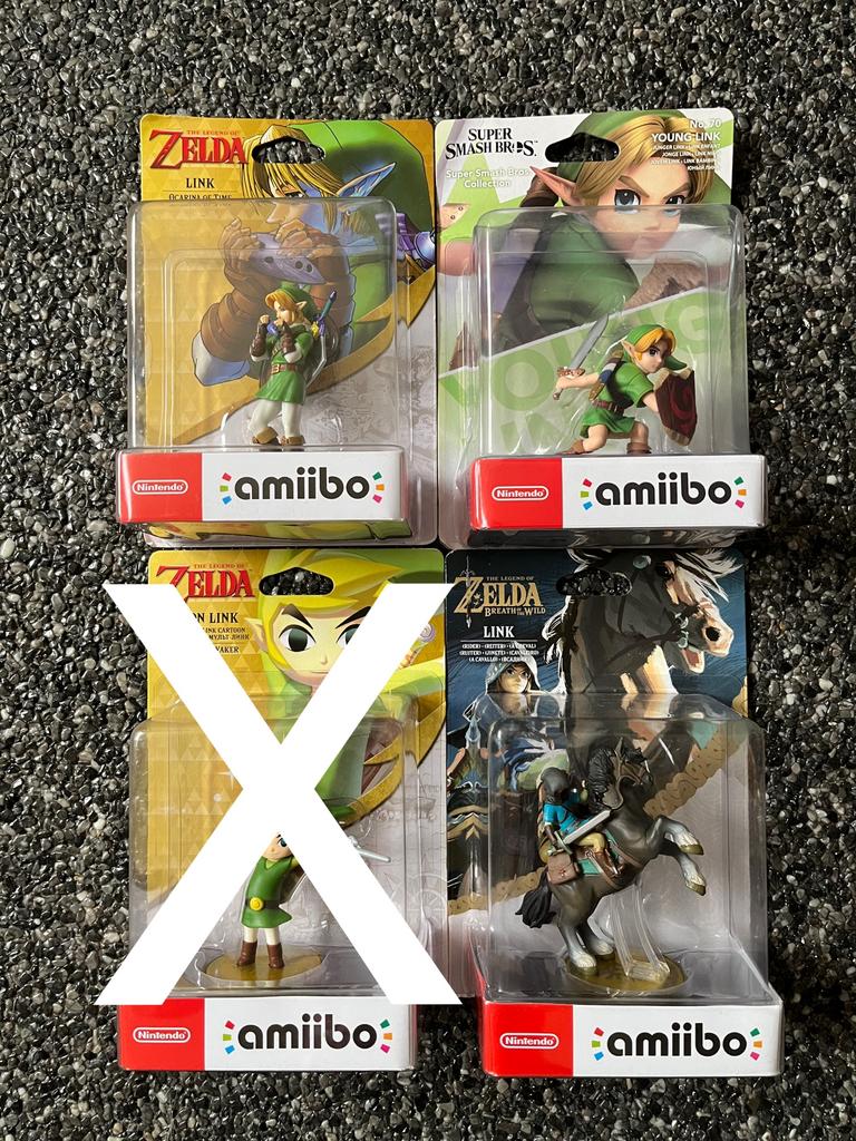 3 amiibos Zelda (pas en vrac), Enlèvement ou Envoi, Neuf
