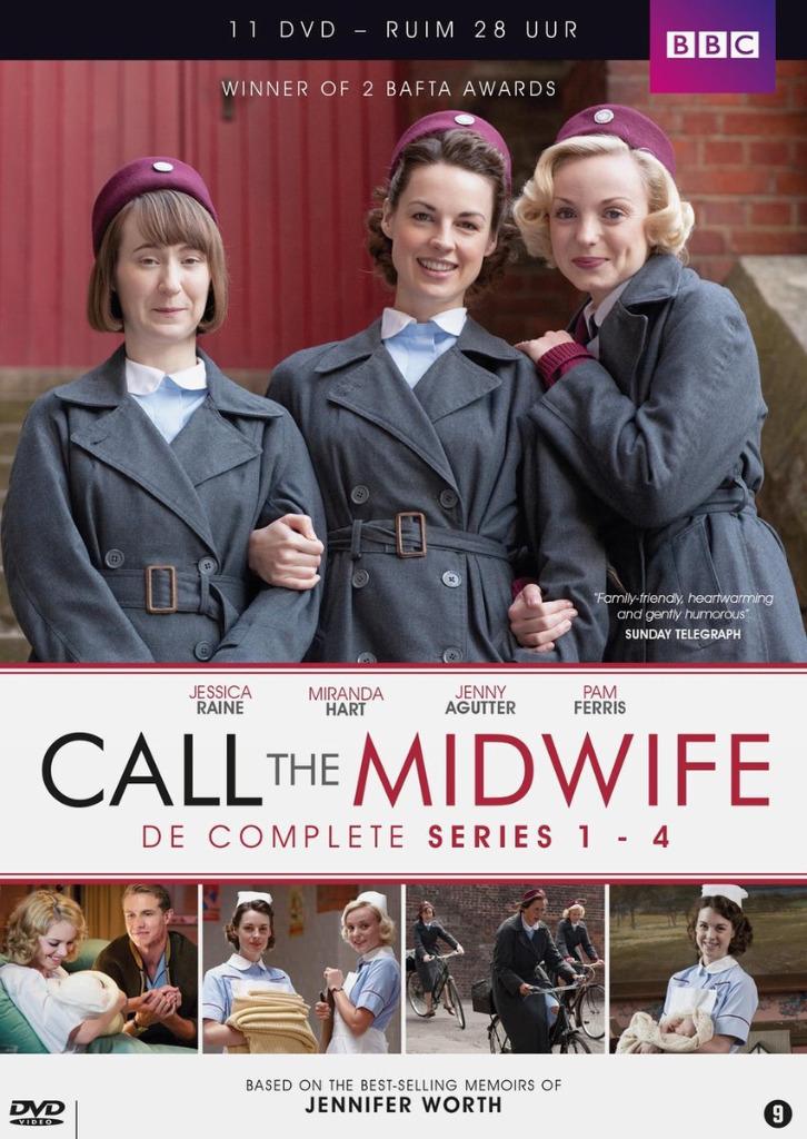 Call The Midwife - Seizoen 1 t/m 4, Enlèvement ou Envoi, Drame, Coffret, Comme neuf