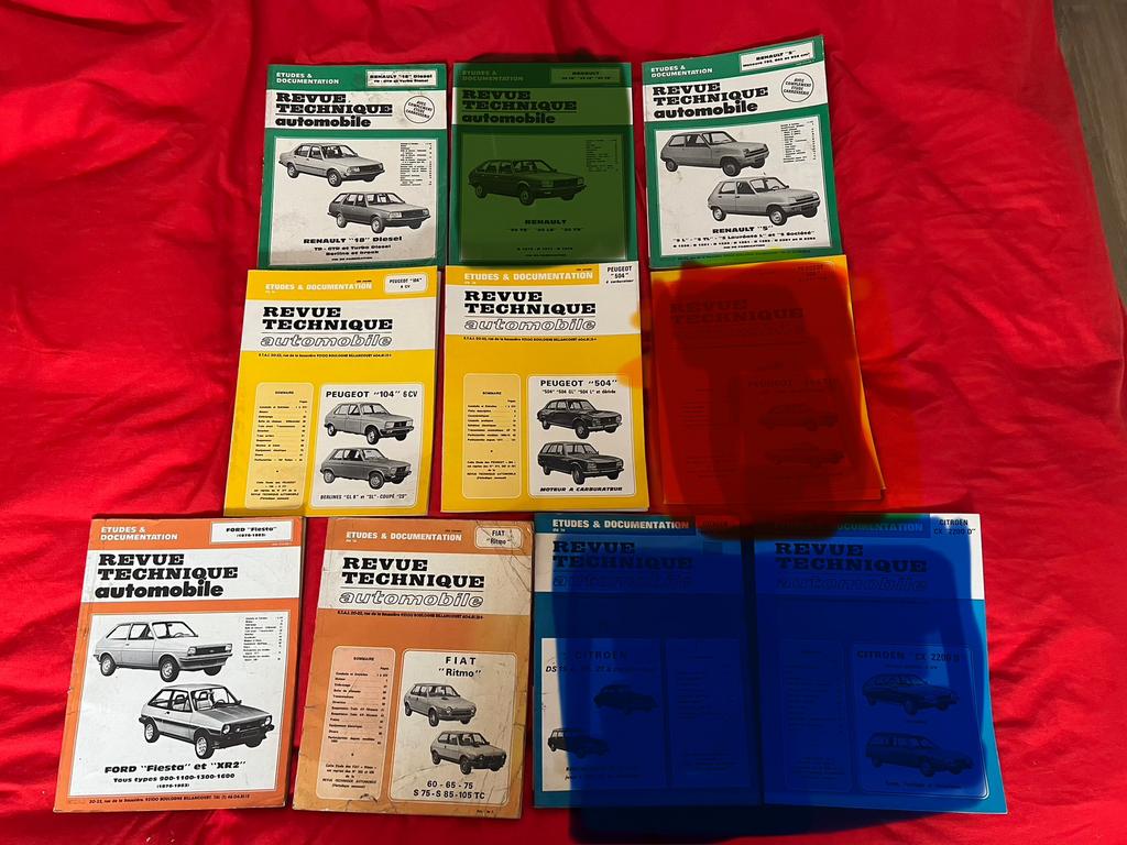 revues technique peugeot,citroen,renault,etc.., Ophalen