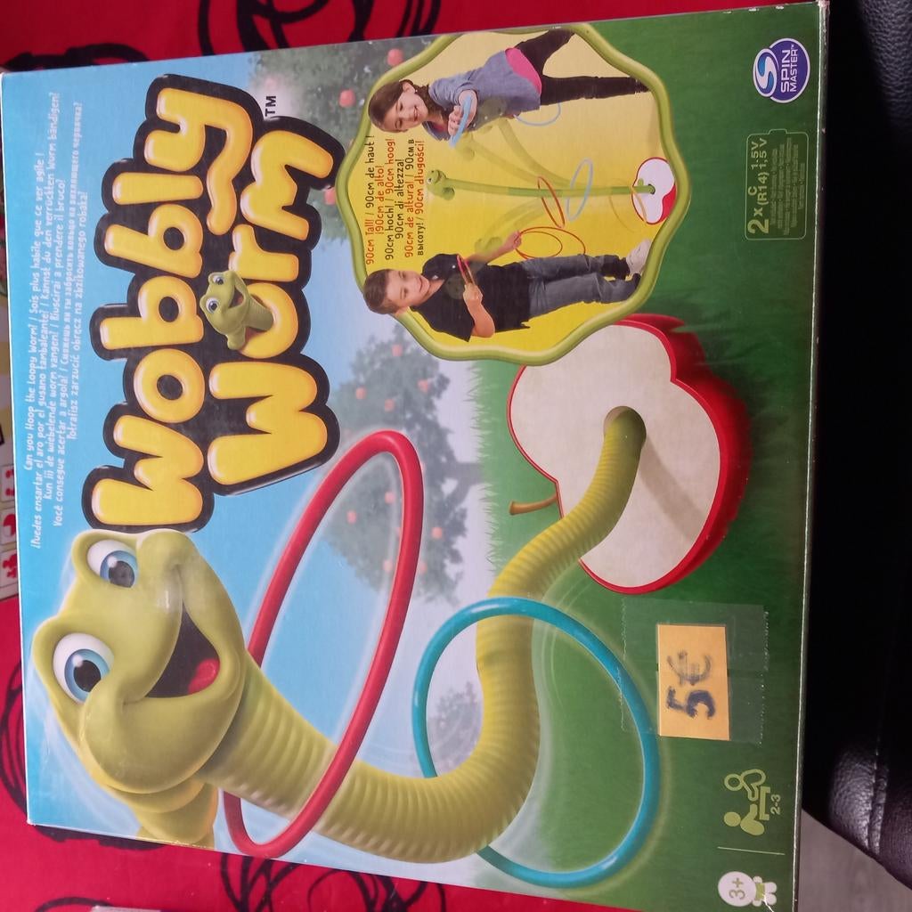 WOBBLY WORM, Drie of vier spelers, Ophalen, Zo goed als nieuw