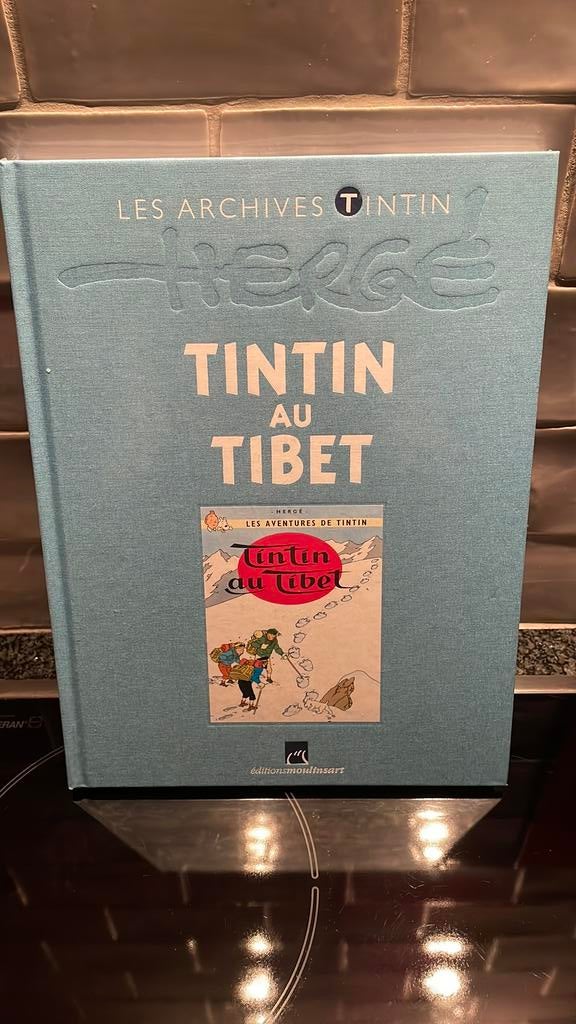 1x TinTin en Tibet / 1x Le Lotus Bleu Les Archives Herge, Enlèvement ou Envoi, Comme neuf